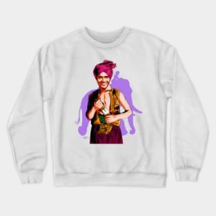 Sabu - An illustration by Paul Cemmick Crewneck Sweatshirt